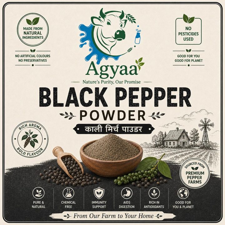 Agyaa Black Pepper Powder
